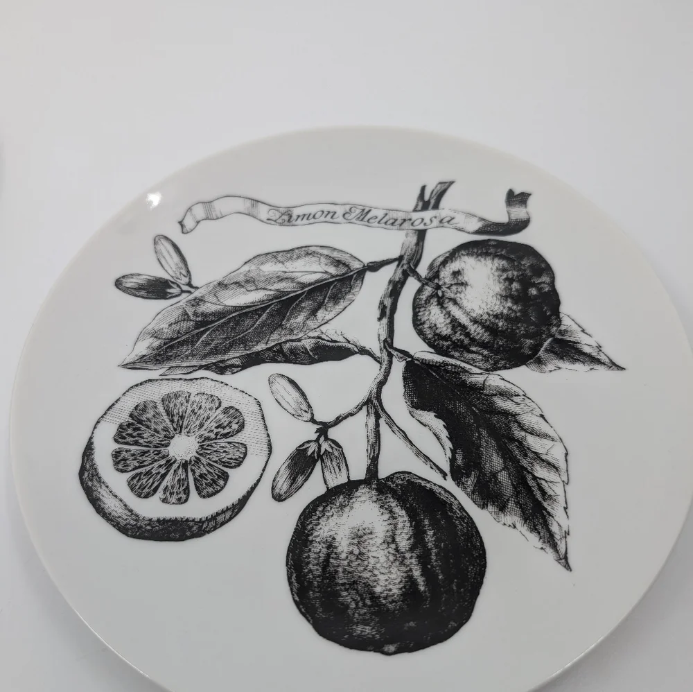 Lot of 6 vintage Bareuther waldsassen Bavaria porcelain plates 7 3/4" - Picture 8 of 11